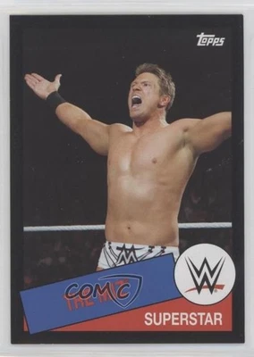 2015 Topps Heritage WWE Superstar Black The Miz #80 - Image 1 of 2