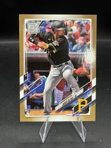 2021 Topps Gold Border Jared Oliva Pirates RC /2021 - Bild 1 von 3