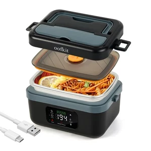 oofkit Elektrische Brotdose für Erwachsene Männer Frauen, Beheizte Brotdose Batteriebetrieben... - Bild 1 von 7