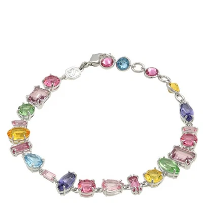 Swarovski Gema Multicolored Mixed Cuts Bracelet, Size Medium - Image 1 of 4