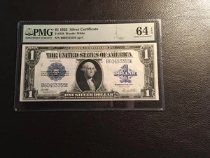 1.00 1923 Silver Certificates Fr 238 PMG. 64 Choice UncirculatedEPQ!!! - Picture 1 of 2