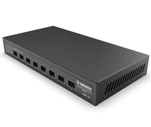 Switch 10 GB SFP+ (8 porte - non gestito) - ricetrasmettitore di rete Ethernet 10 Gigabit - Foto 1 di 8