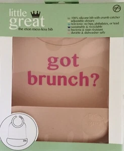Little Great The Eton Mess-less Bib With Crumb Catcher - Picture 1 of 4