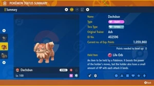 Shiny Dachsbun 6IVs Tera Type: Steel Pokémon Scarlet and Violet - Picture 1 of 3