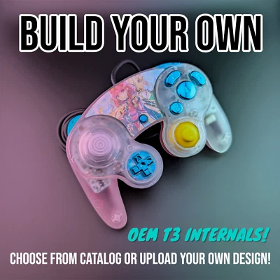 Custom OEM Official Nintendo GameCube Controller | Build Your Own | T3 | 9ft  - Image 1 of 4