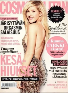 Cosmopolitan Finland 2014 Ellie Goulding Magazine - Picture 1 of 5