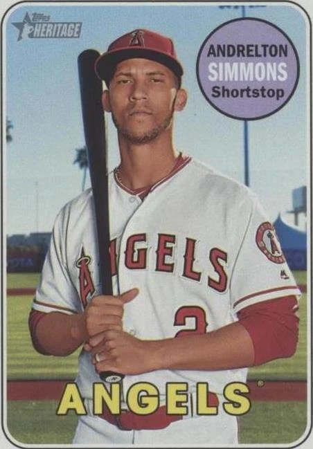 2018 Topps Heritage - Andrelton Simmons #29