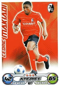 107 Cedric Makiadi - SC Freiburg - TOPPS Match Attax 2009/2010 - Foto 1 di 2