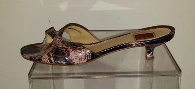 Sandalias Oscar de la Renta Slide Dos Uno Cuero, Talla 6M Foto 1 de 4