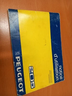 LIBRETTO USO E MANUTENZIONE PEUGEOT 205 '85/'87 [947M] - Immagine 1 di 4