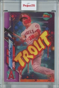 MIKE TROUT Topps Project 70 #642 By RISK - Picture 1 of 3
