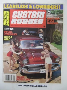 Custom Rodder Magazin August 1982 Dave Dyck's '68 Chevy SS aus BC - Bild 1 von 2