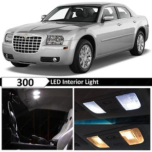14x White Interior LED Lights Replacement Package Kit Fit 2005-2010 Chrysler 300 - Picture 1 of 11