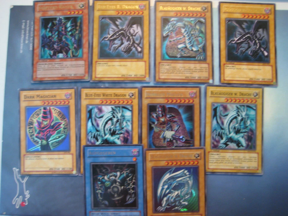 alte STARTER DECK Yugi Kaiba Blauäugiger w. Drache Evolution Pegasus Joey YuGiOh - Bild 1 von 1