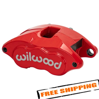 Wilwood 120-10937-RD Red D52 Dual Piston Floater Caliper - Image 1 of 4
