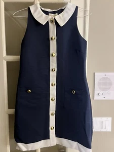NWT Sail To Sable Navy Dress -size small - Picture 1 of 4