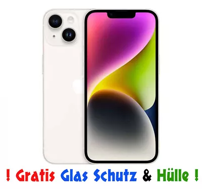 Apple iPhone 14 5G 128GB 6,1" inkl. OVP Smartphone iOS Handy starlight - Händler - Bild 1 von 3