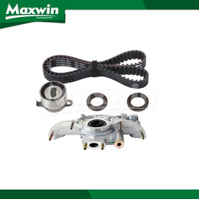 Timing Belt Kit Oil Pump Set fit 1988-1998 Honda Civic del Sol CRX 1.5L L4 — 第 1/4 张图片