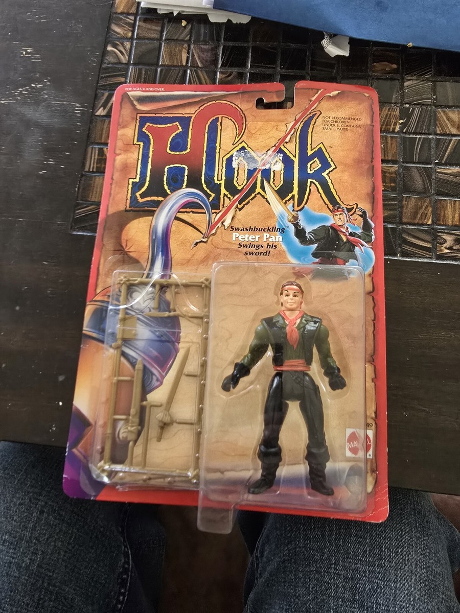 ☆Mattel社 映画「フック」 フィギュア ピーターパン 1991年製 新品☆ HOOK（ピーターパン）」マテル社製フィギュア3種【A】（1991