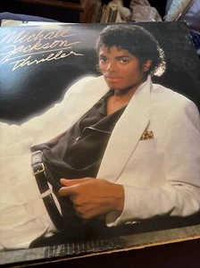 Rare - MICHAEL JACKSON THRILLER BACK COVER ERROR VINYL RECORD #38112 1st PRESS - Bild 1 von 6