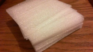 4in x 4in packing foam sheets ( 200 sheets per box ) - Picture 1 of 3
