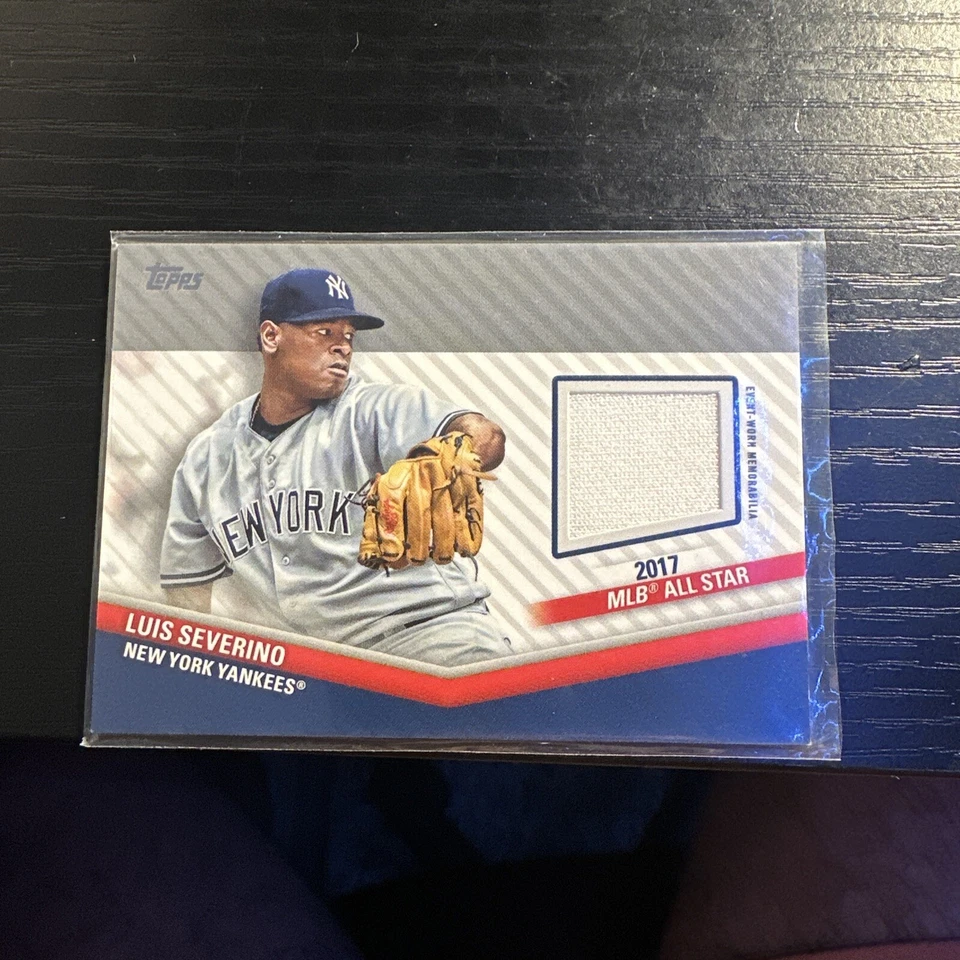 2020 Topps Update Series - All-Star Stitches #ASSC-LS Luis Severino (MEM) - Image 1 of 2