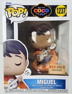 Funko Pop Miguel Disney Pixar Coco Box Lunch Exclusive #1237 Glows In The Dark B - Picture 1 of 9