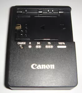 Chargeur D'ORIGINE CANON LC-E6E LP-E6 EOS 60D 6D 7D 5D Mark II REAL ORIGINAL - Photo 1 sur 2