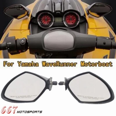 For Yamaha WaveRunner 1100 VX1100 Deluxe Cruiser Sport 05-09 Rear View Mirrors - Image 1 of 4