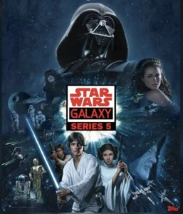 2010 TOPPS STAR WARS GALAXY SERIES 5 FIVE YOU PICK COMPLETE YOUR 120 CARD SET - Picture 1 of 1