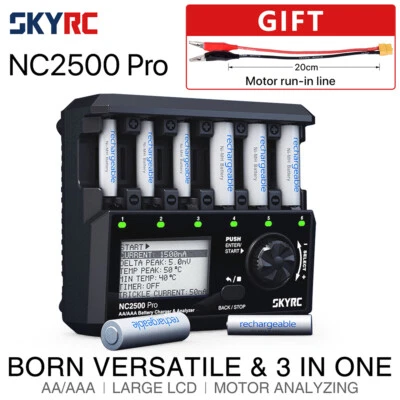 SKYRC NC2500 Pro NiMH NiCd Battery for AA AAA Rechargeable Batteries 3in1 - Image 1 of 4