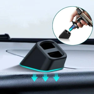 Support de voiture base de tableau de bord pour ventilation d'air porte-téléphone voiture accessoires noir - Photo 1 sur 13