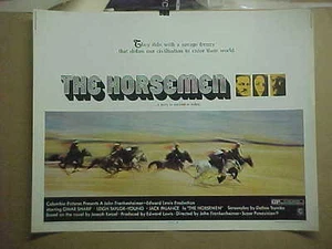 THE HORSEMEN, orig gerollt 22x28 [Omar Sharif, Jack Palance] - Bild 1 von 1
