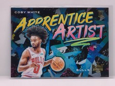 2019-20 COBY WHITE Court Kings #21 Apprentice Artist Rookie RC - Bulls