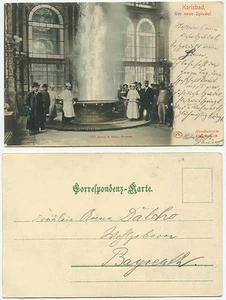 33779 - Karlovy Vary - La nueva burbuja - postal antigua - Imagen 1 de 1
