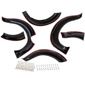 6Pcs Set Wheel Arch Fender Flares For Nissan Navara NP300 D23 Dual Cab 2014-2019 - Picture 1 of 8