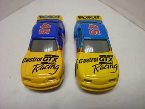 2- Variations Marchon Ford Thunderbird Stockers #45 "Castrol GTX" HO Slot Car - Picture 1 of 14