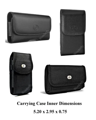 Universal Pouch Case for Smartphone Up To 5.20x2.95x0.75 Inch in Dimensions - Image 1 of 2
