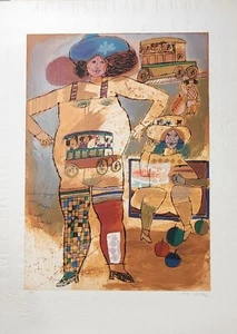 SPECIAL ART SALE! THEO TOBIASSE Radierung Couleur Voyage HANDSIGNIERT - Bild 1 von 12
