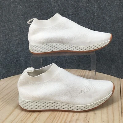 Urban Sport By J/Slides Shoes Womens 7 Tia Sneakers White Knit Comfort Slip On - Image 1 of 4