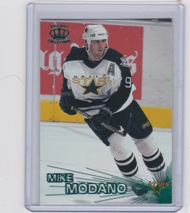 97-98 1997-98 PACIFIC MIKE MODANO ESMERALDA PARALELO 4 DALLAS STARS - Imagen 1 de 1