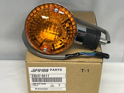 KAWASAKI OEM VULCAN 900 CLÁSICO INTERMITENTE DELANTERO IZQUIERDO 23037-0511 NUEVO 2006-2023  Foto 1 de 4