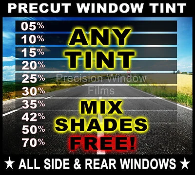 Nano Carbon Window Film Any Tint Shade PreCut All Sides & Rears for TOYOTA SUV - Image 1 of 2