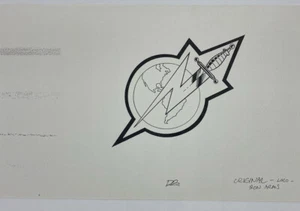 G.I. Joe: Sargento Dibujo de celda modelo copia Darrel Bowen firmado producción Savage 1994 - Imagen 1 de 2
