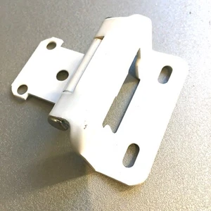 BY THE  PAIR 1/2" OVERLAY, SELF CLOSING, PARTIAL WRAP, AMEROCK BP7550-W - Picture 1 of 5