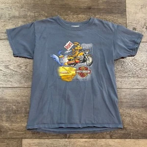 Harley Davidson x Looney Tunes 2016 Peoria Arizona - Youth Size Small - Picture 1 of 8