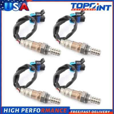 For 2012-2015 Chevrolet Caprice 3.6L O2 02 Oxygen Sensor Heated 4pcs Upper Lower - Image 1 of 4