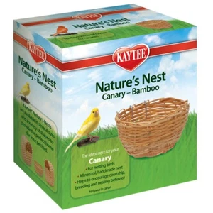 Kaytee Nature's Nest Canary Bamboo - Picture 1 of 4