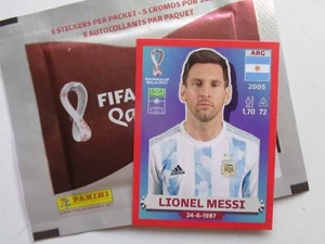 Panini FIFA World Cup 2022 Qatar RED Parallel Sticker FWC Group A  Pick Choose - Picture 1 of 88