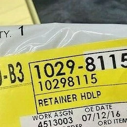 10298115 Headlamp Retainer  - Image 1 of 2